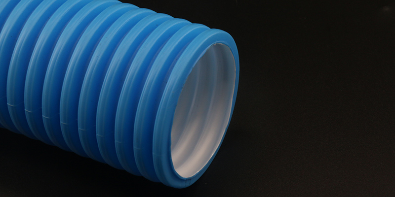 PE antibacterial round pipe (Blue)